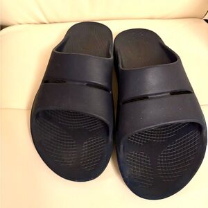 CROCS Men's Slide Sandals in Navy Blue